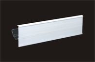 suporte branco 31205 do preço dos suportes de etiqueta da prateleira do canal de 40mm/PVC