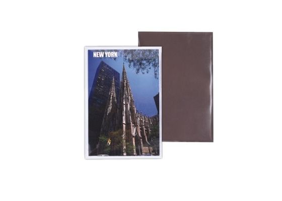 Saco do PVC com os suportes magnéticos traseiros magnéticos do arquivo magnético do suporte da foto (160X110mm) 30419