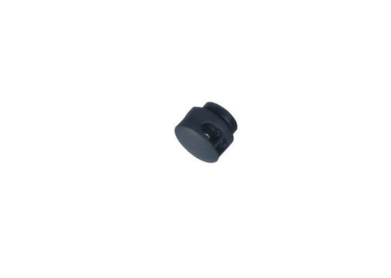 Bujão deslizado preto plástico para os acessórios da correia/acessórios redondos T-105