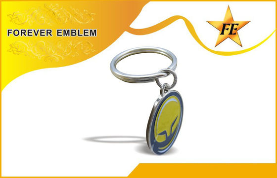Do níquel relativo à promoção da Baixo-Ligação de Keychains dos presentes do negócio metal livre do chapeamento