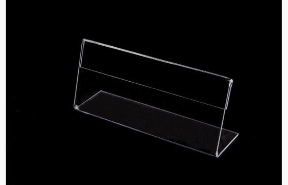 Suporte acrílico do sinal do tampo da mesa