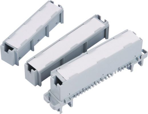 Suporte de etiqueta articulado fácil e conveniente do módulo para o plástico do módulo da desconexão do LSA 10pair