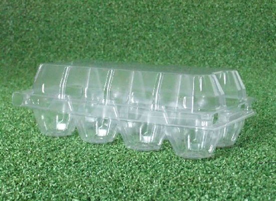 Bandejas transparentes do ovo do ANIMAL DE ESTIMAÇÃO impermeável, empacotamento da caixa do ovo de 15 cavidades