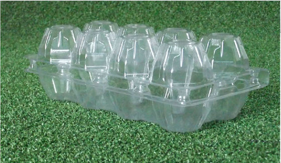 Bandejas transparentes do ovo do ANIMAL DE ESTIMAÇÃO impermeável, empacotamento da caixa do ovo de 15 cavidades