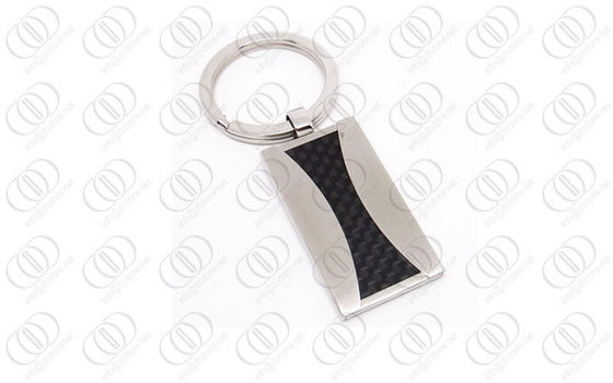 suporte de aço inoxidável quadrado da chave de 316L Keychain