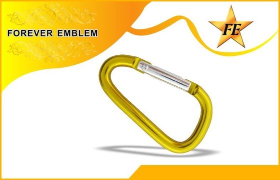 Refrigere e forme o gancho de alumínio de Carabiner como o presente relativo à promoção para empresas