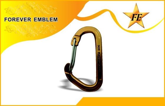 Refrigere e forme o gancho de alumínio de Carabiner como o presente relativo à promoção para empresas
