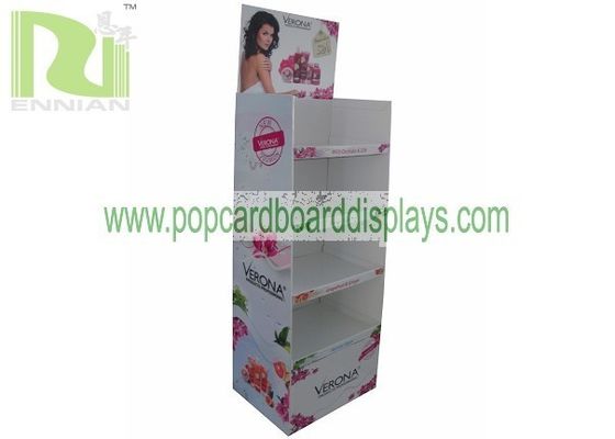 Exposição do retalho da posição da série do PNF das exposições de assoalho do cartão do petisco para alimentos