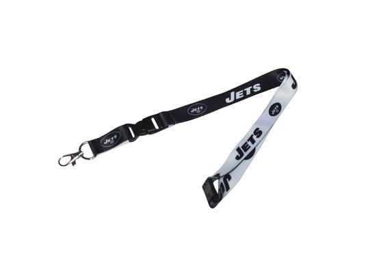 Suporte de emblema destacável da identificação da colar de Keychain da correia do futebol do NFL dos New York Jets - Breakaway