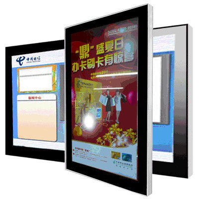 46" 3G magro livram a prova ereta do tempo do Signage de Digitas da rede