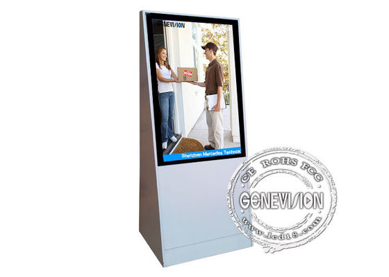 24" montagem da parede do Signage do Lcd Digital para anunciar, 4000/1 relação do contraste