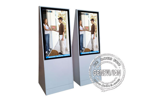 24" montagem da parede do Signage do Lcd Digital para anunciar, 4000/1 relação do contraste